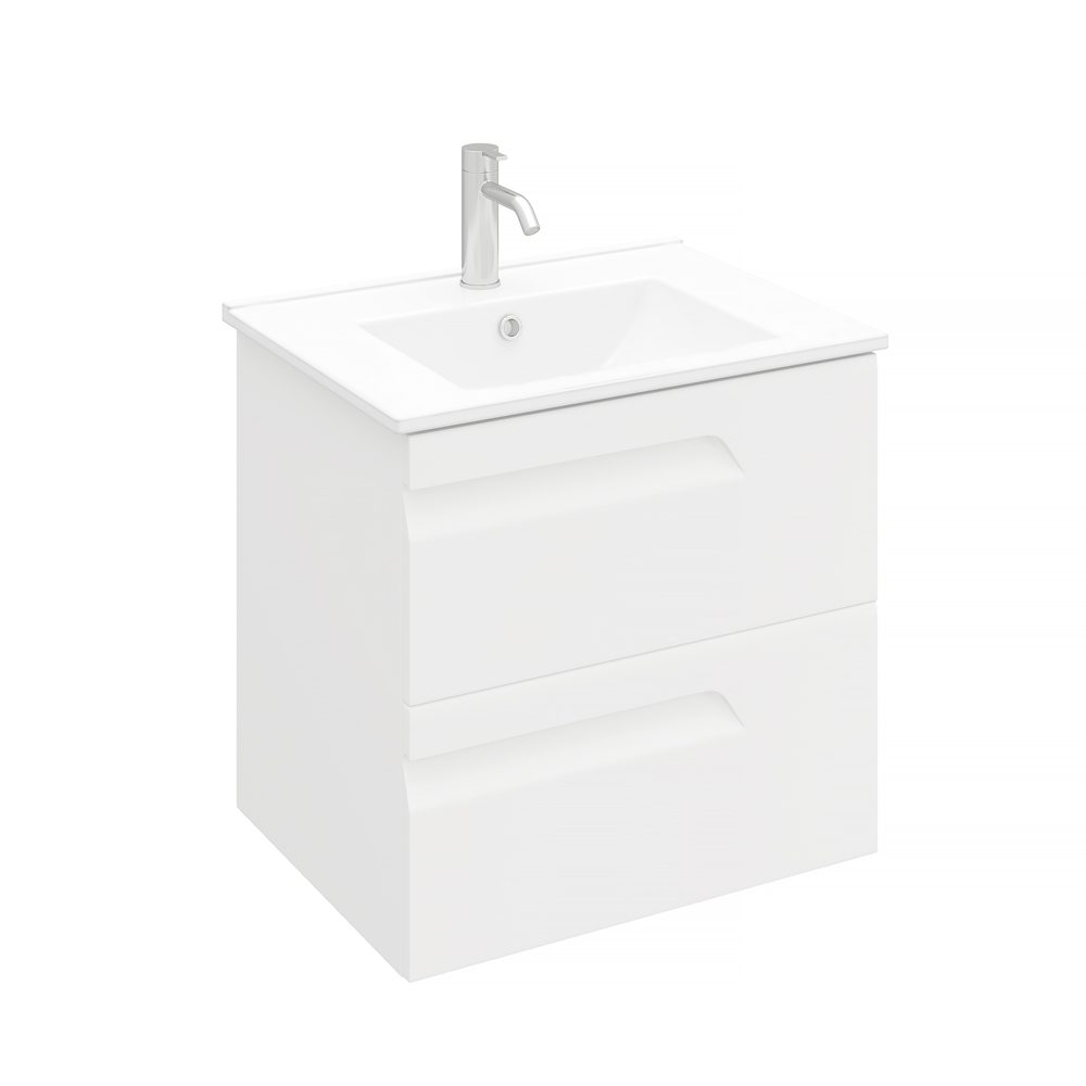 Тумба в ванную LAPARET ATLAS 60 под умывальник Creavit Su 60, белый