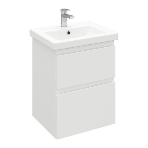 Тумба подвесная LAPARET OPTIMUM 50, белый глянец, LO-WCAB-50-01