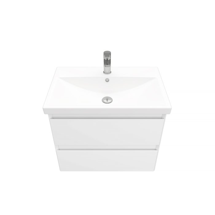 Тумба подвесная LAPARET VITRUM 70, белый матовый, LV-WCAB-70-11 — изображение 3