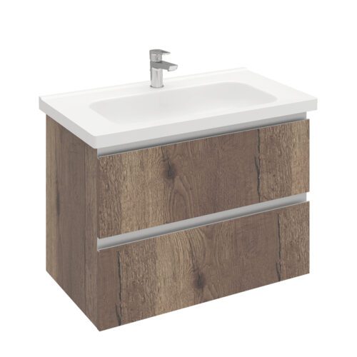 Тумба подвесная LAPARET ELECTRA 80, дуб Рока, LE-WCAB-80-322