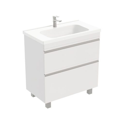 Тумба напольная LAPARET VENUS 80, белый глянец, LVE-WFCAB-80-101