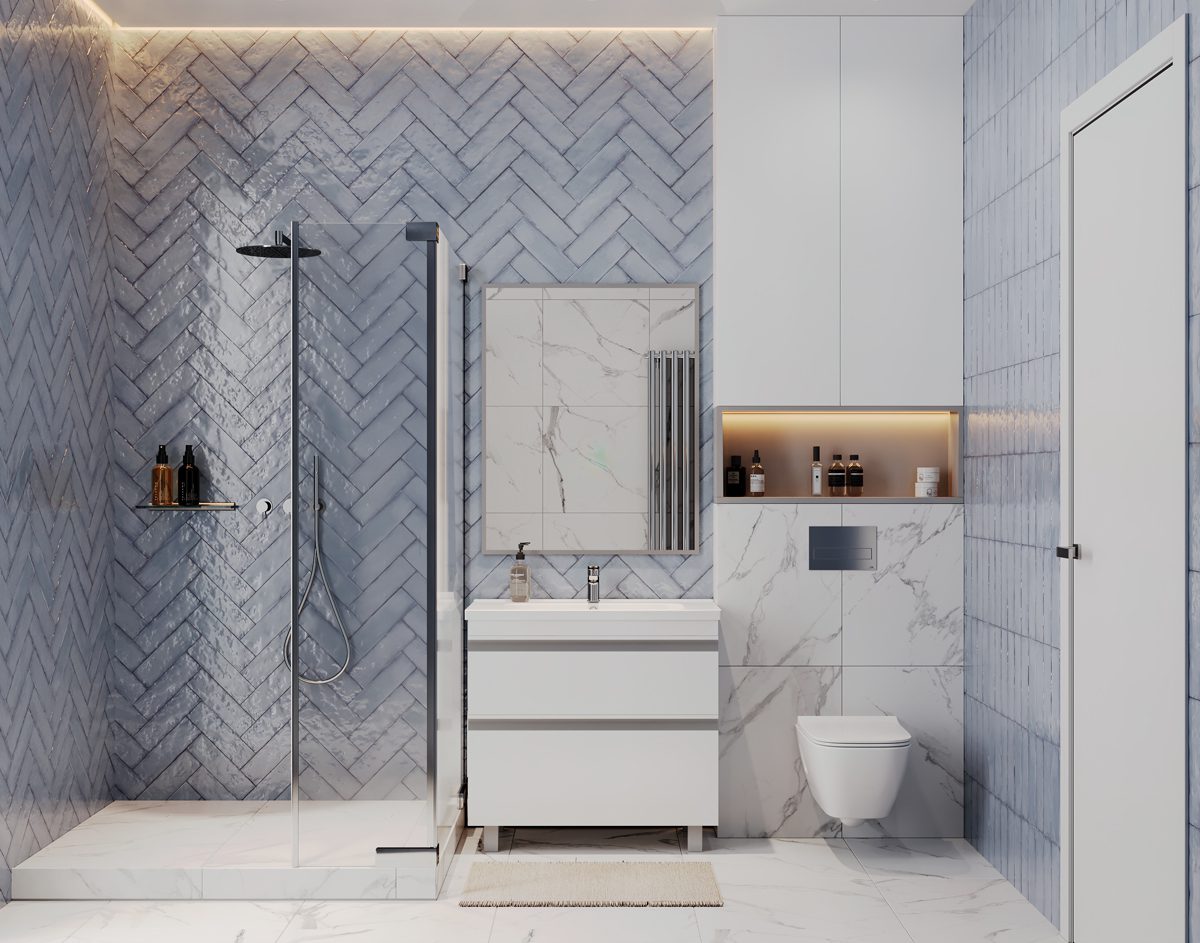 Тумба в ванную LAPARET VENUS 100 под умывальник Creavit Ideal 100, белый — изображение 4