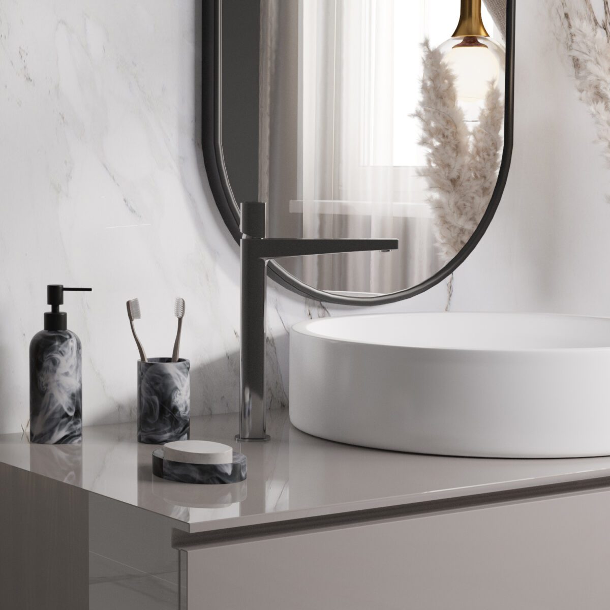 Смеситель для накладного умывальника Wasserkraft Naab 8603H — изображение 9