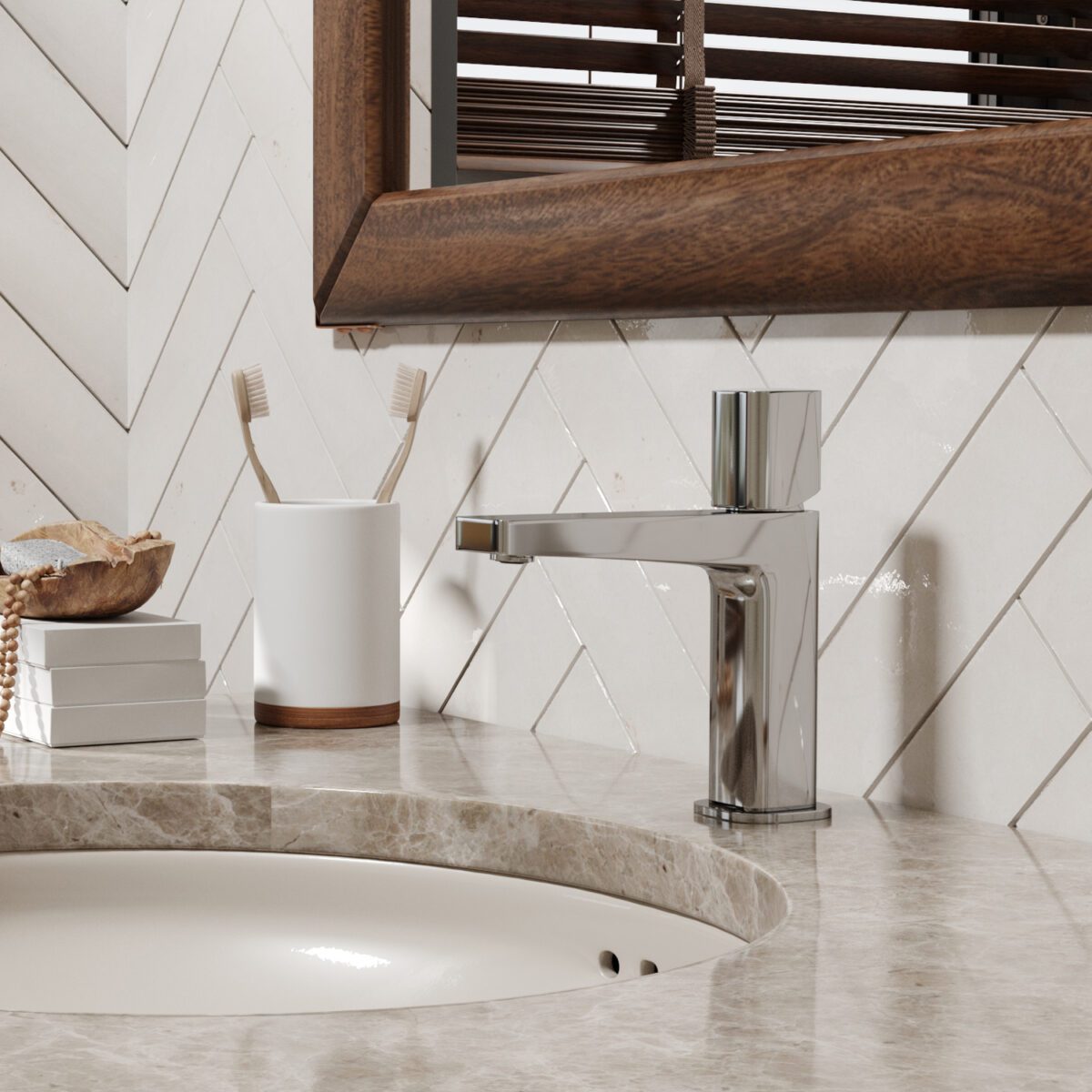 Смеситель для умывальника Wasserkraft Naab 8603 — изображение 10