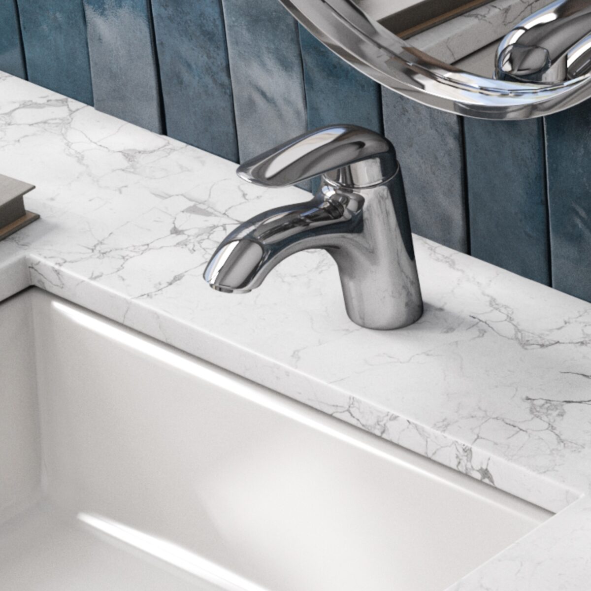 Смеситель для умывальника Wasserkraft Rossel 2803 — изображение 3