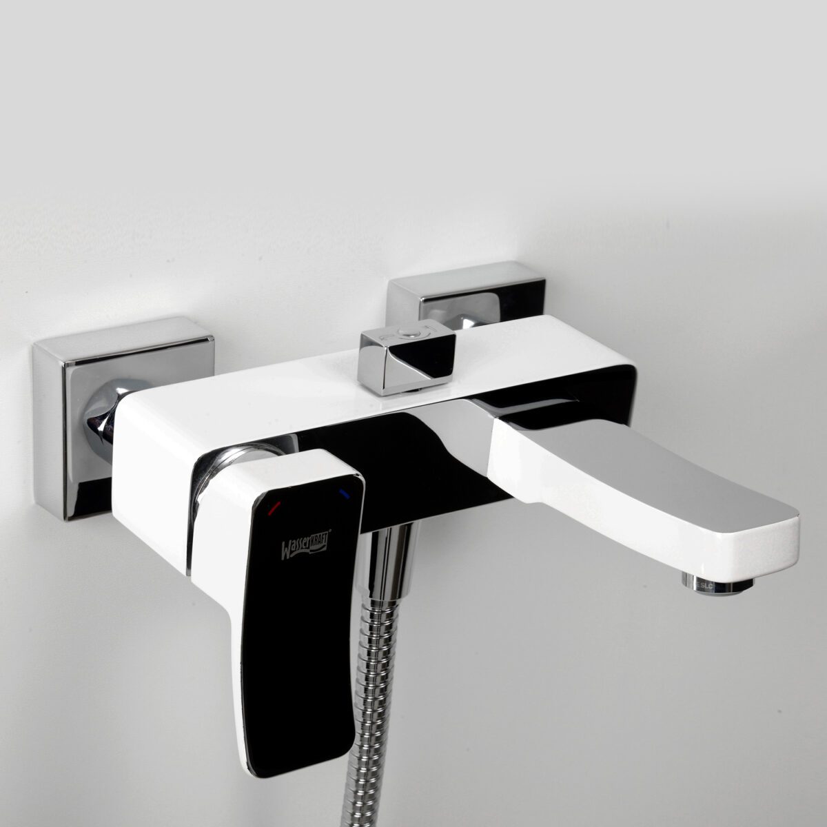 Смеситель для ванны Wasserkraft Aller 1061WHITE