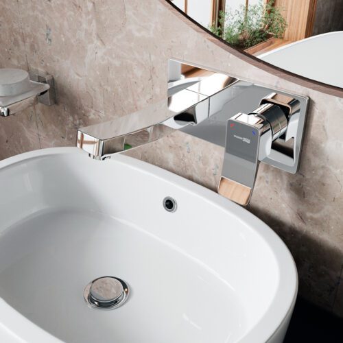 Смеситель скрытого монтажа для умывальника Wasserkraft Aller 10630