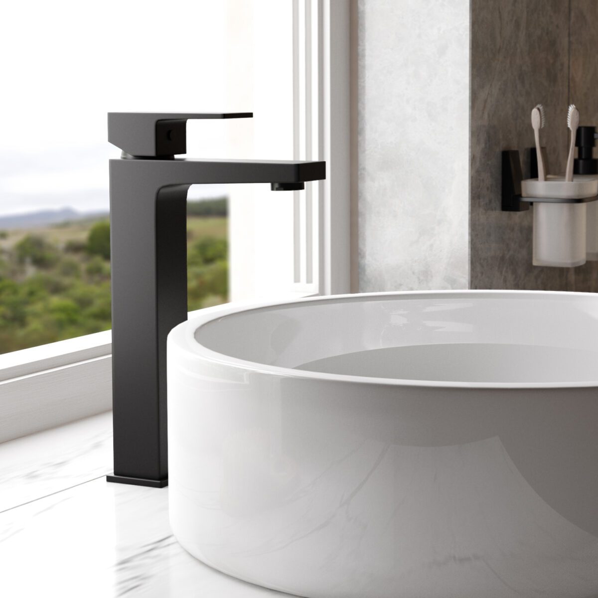 Смеситель для накладного умывальника Wasserkraft Abens 2003H