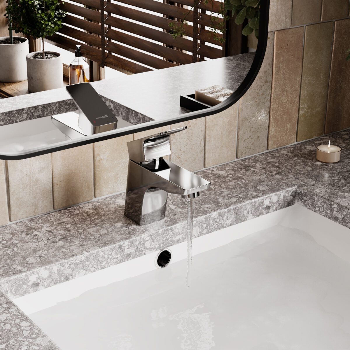 Смеситель для умывальника Wasserkraft Salm 2703