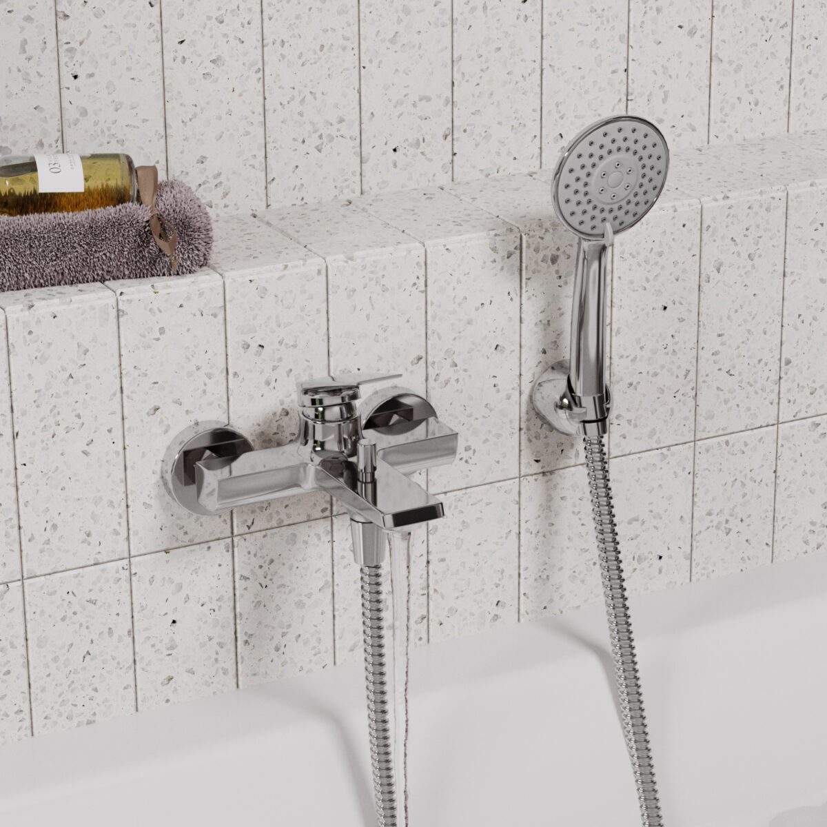 Смеситель для ванны Wasserkraft Lopau 3201