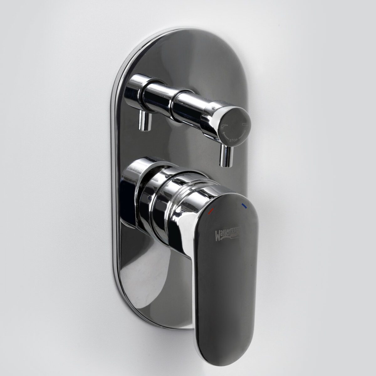 Смеситель скрытого монтажа для ванны и душа Wasserkraft Donau 5341