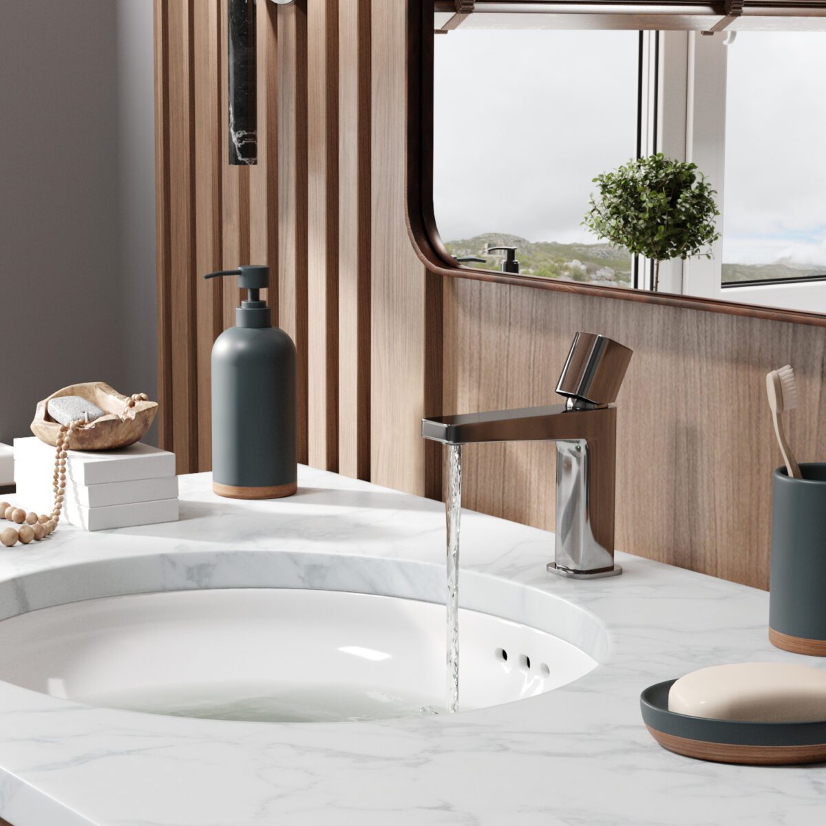 Смеситель для умывальника Wasserkraft Naab 8603 — изображение 2