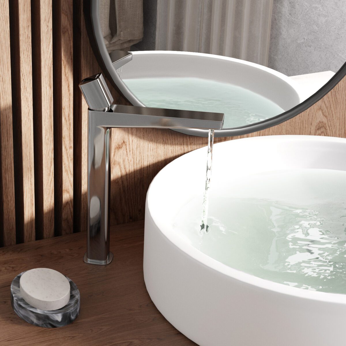 Смеситель для накладного умывальника Wasserkraft Naab 8603H — изображение 2