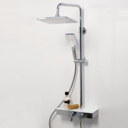Душевая система с термостатическим смесителем Wasserkraft A11301 Thermo