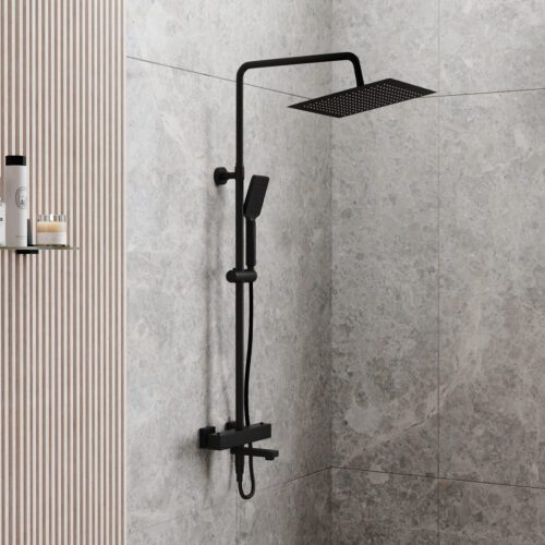 Душевая система с термостатическим смесителем Wasserkraft A29901 Thermo