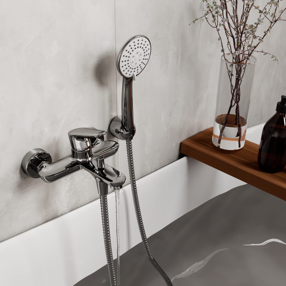 Смеситель для ванны Wasserkraft Vils 5601