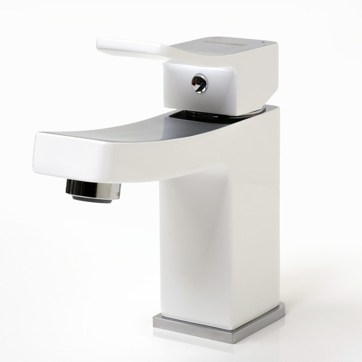 Смеситель для умывальника Wasserkraft Aller 1063WHITE