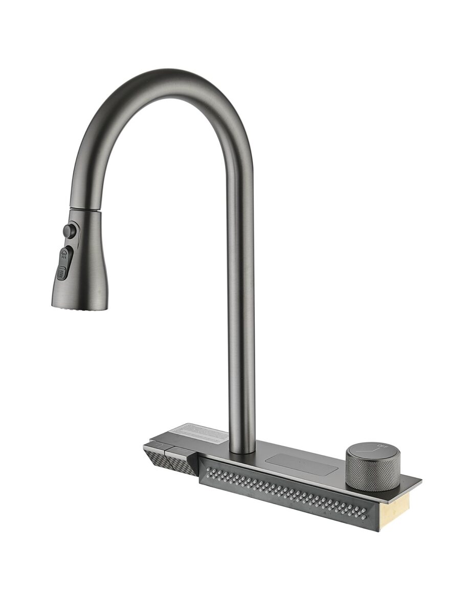 Многофункциональная кухонная мойка Savol S-SC002Q графит — изображение 4