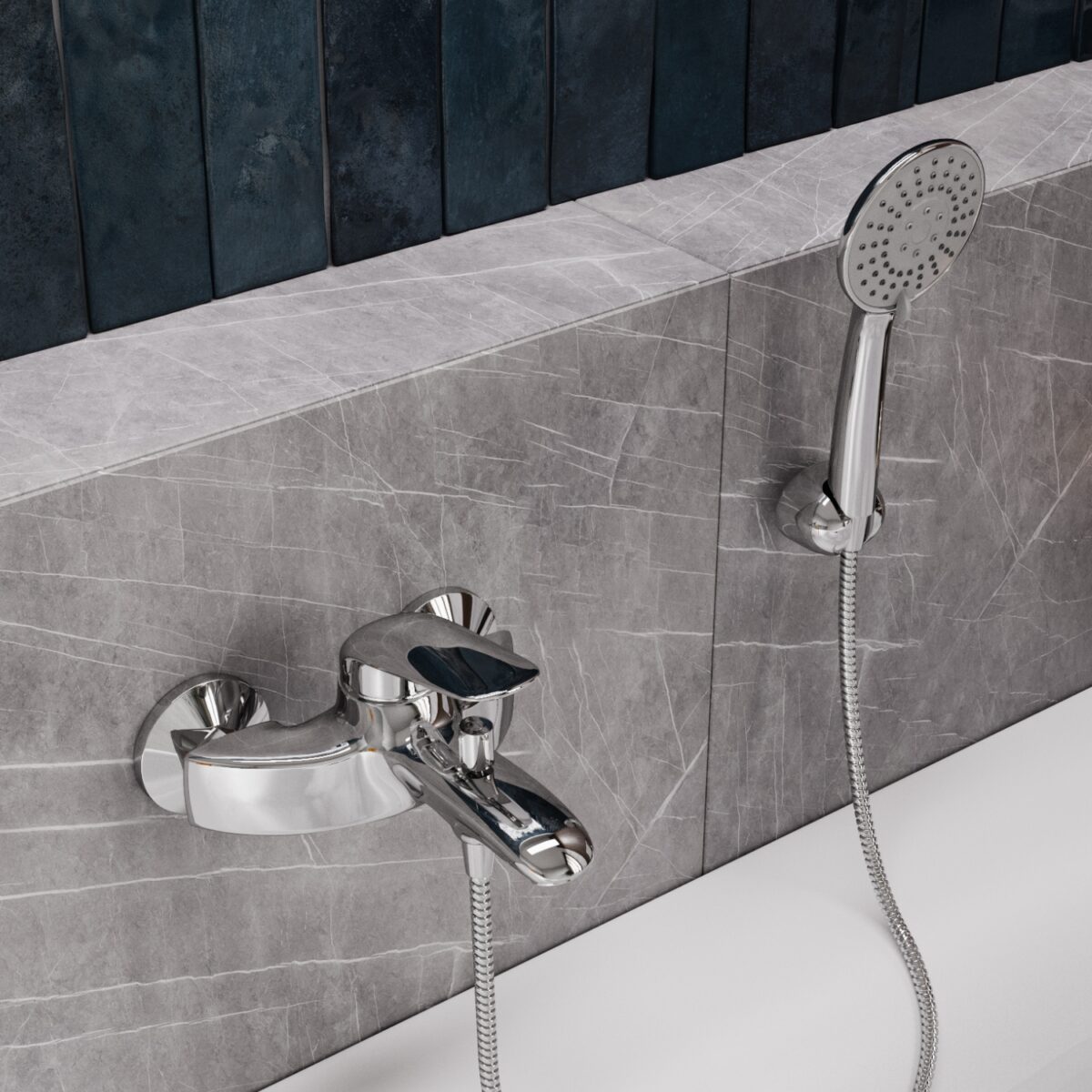 Смеситель для ванны Wasserkraft Rossel 2801