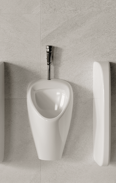 Писсуар Sanita Luxe Long, LNGSLUR01/PS/Long/Mech/WHT.G/S1