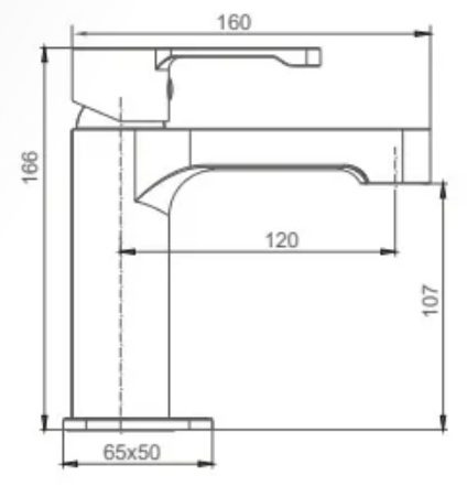Смеситель для умывальника Gappo G1002-2, хром — изображение 2