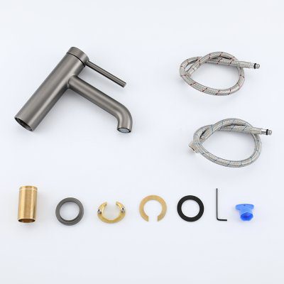 Смеситель для умывальника Gappo G1006, хром — изображение 9