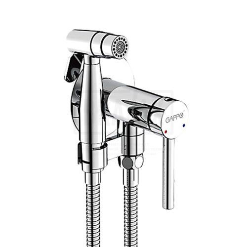 Смеситель скрытого монтажа для гигиенического душа Gappo G7206, хром