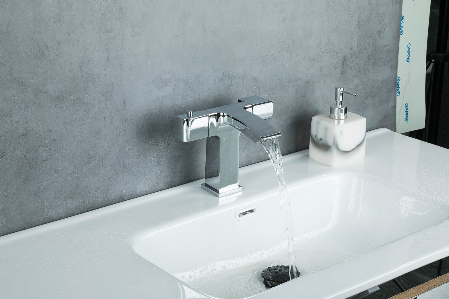 Термостатический смеситель для умывальника Gappo G1007-40 — изображение 4