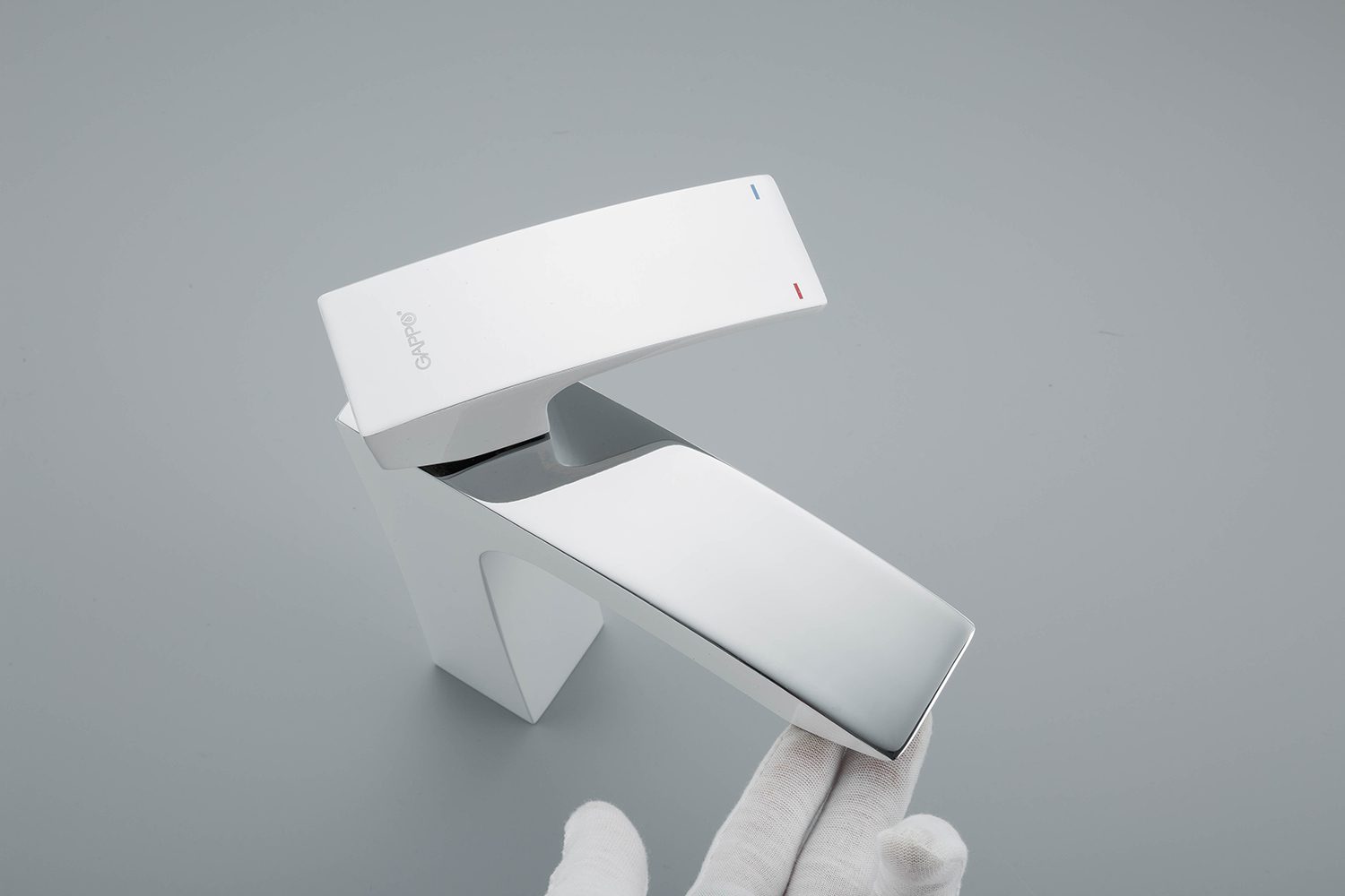 Смеситель для накладного умывальника Gappo G1007-78 — изображение 7