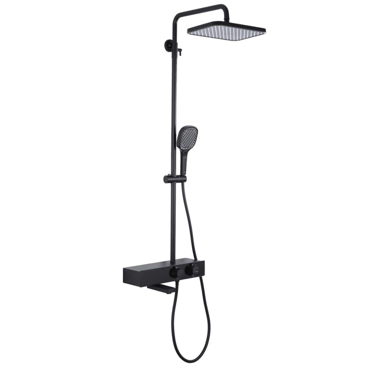 Душевая система с термостатическим смесителем Gappo G2495-16