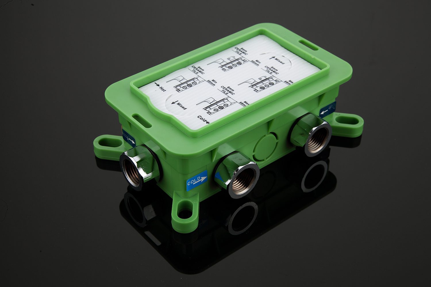 Душевая система скрытого монтажа для ванны и душа Gappo G7102 — изображение 17