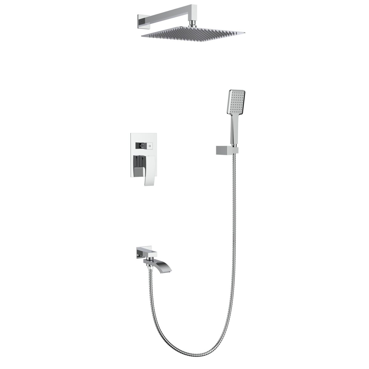 Душевая система скрытого монтажа для ванны и душа Gappo G7107