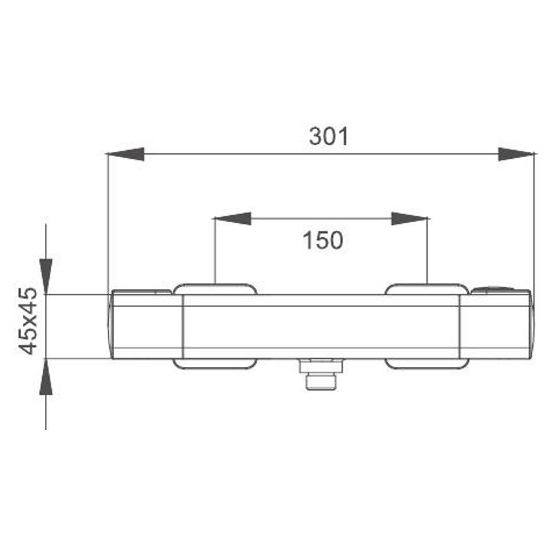 Термостатический смеситель для душа Gappo G2091 — изображение 4