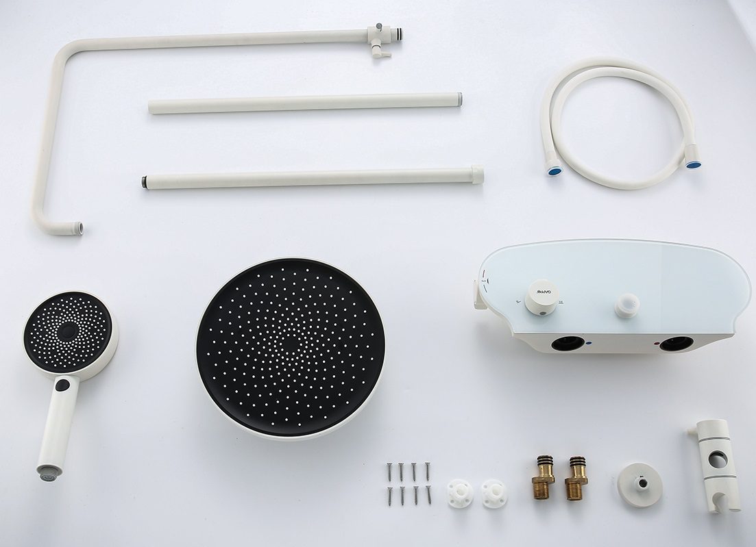 Душевая система Gappo G2495-86, черный — изображение 3