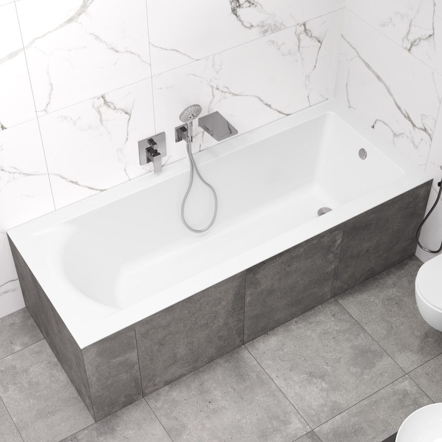 Ванна акриловая Aventura 150*70 с ножками, BONITO HOME, BH-AV-901-150-70/St — изображение 3