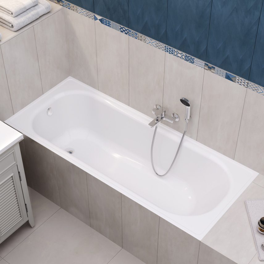 Ванна акриловая DAISY 160*70 с ножками, BONITO HOME, BH-DA-202-160/St — изображение 4