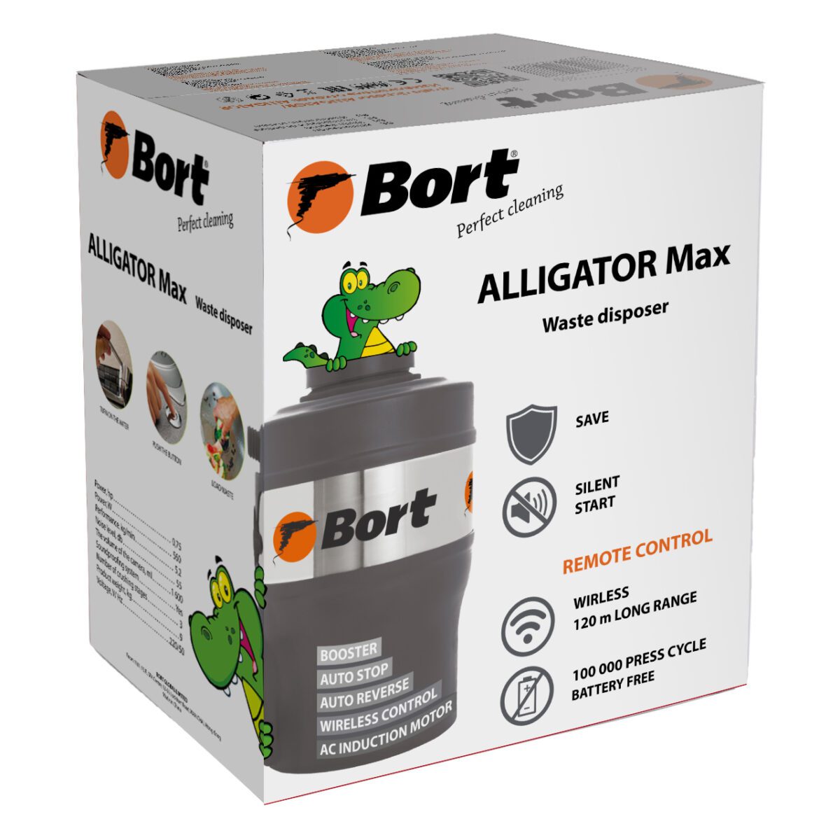 Измельчитель пищевых отходов Bort Alligator Max (93410778) — изображение 7