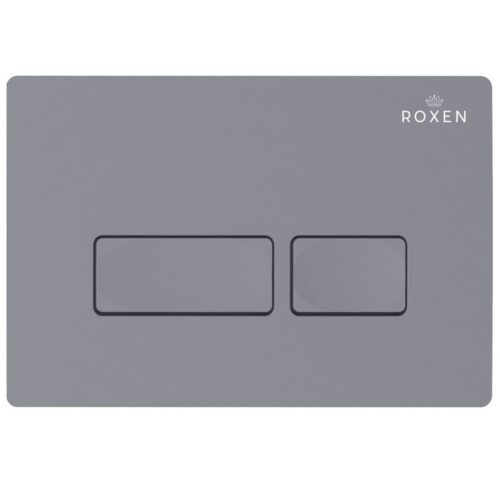 Кнопка для инсталляции Roxen Caspia, 410280DG (серый бетон)