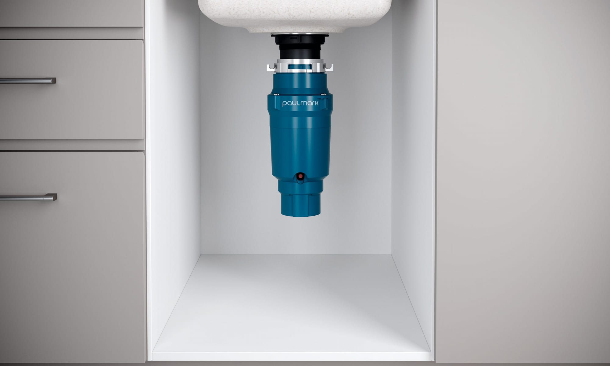 Измельчитель пищевых отходов Paulmark Intenso-400 STANDART — изображение 4