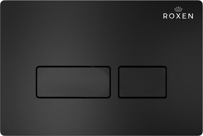 Комплект инсталляции Roxen StounFix Dual Fresh с унитазом Antares 530185-02 и кнопкой Caspia (чёрная/матовая), 579124 — изображение 5