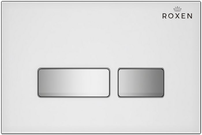 Комплект инсталляции Roxen StounFix Dual Fresh с унитазом Antares 530185-02 и кнопкой Glass (белая), 634261 — изображение 4