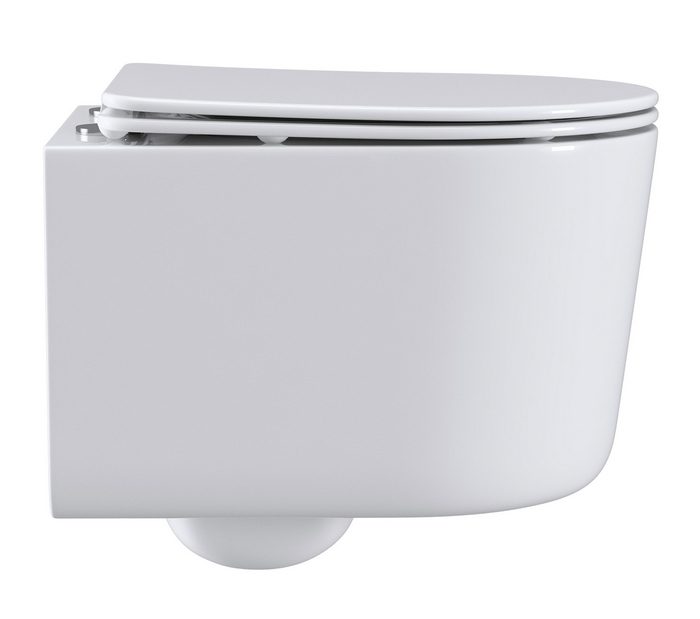 Комплект инсталляции Roxen StounFix Dual Fresh с унитазом Simple Compact и кнопкой Santi (хром/глянец), 918025 — изображение 9