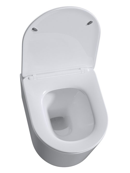 Комплект инсталляции Roxen StounFix Dual Fresh с унитазом Simple Compact и кнопкой Santi (хром/глянец), 918025 — изображение 8