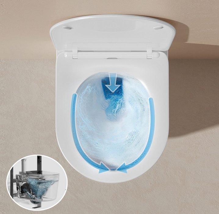 Комплект инсталляции Roxen StounFix Dual Fresh с унитазом Simple Compact и кнопкой Santi (хром/глянец), 918025 — изображение 7