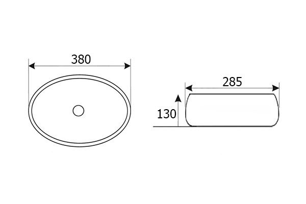 Умывальник Roxen Trendo Mini, 570200 — изображение 2