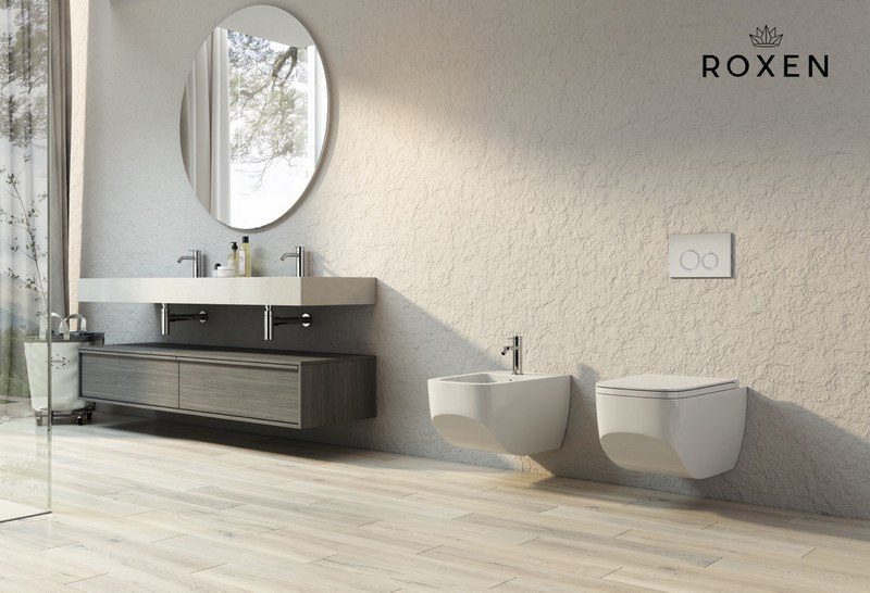 Комплект инсталляции Roxen StounFix Dual Fresh с унитазом Antares 530185-02 и кнопкой Santi (белая), 501501 — изображение 5