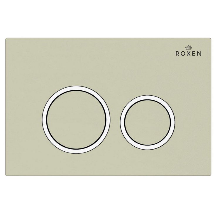 Кнопка для инсталляции Roxen Santi, 410260BG (пастель бежевый)