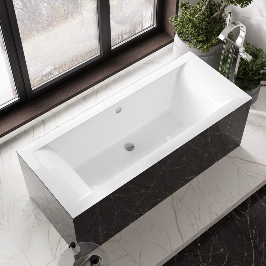 Ванна акриловая Valencia 170*75 с ножками BONITO HOME, BH-VA-601-170-75/St — изображение 3