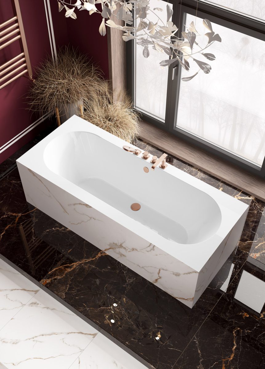 Ванна акриловая Ilias 170*75 с ножками BONITO HOME, BH-IL-401-170-75/Su — изображение 5