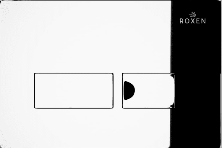 Кнопка для инсталляции Roxen Caspia, 410280CH (хром)